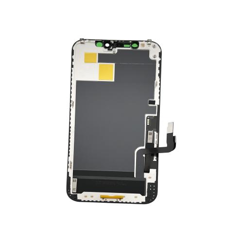 BILDSCHIRM LCD FUR IPHONE 12 / 12 PRO SCHWARZ (HARD OLED ZY IC Austauschbar)