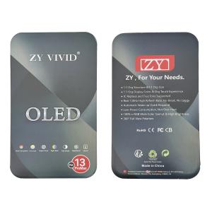 BILDSCHIRM LCD FUR IPHONE 13 PRO MAX SCHWARZ (HARD OLED ZY IC Austauschbar)