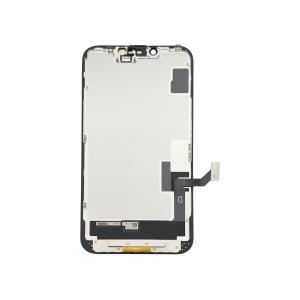 BILDSCHIRM LCD FUR IPHONE 14 SCHWARZ (HARD OLED ZY IC Austauschbar)