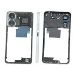 COVER CENTRALE PER XIAOMI REDMI 13C BLU / GLACIER WHITE (VERS. CON NFC) 560001C3UN00 - SERVICE PACK