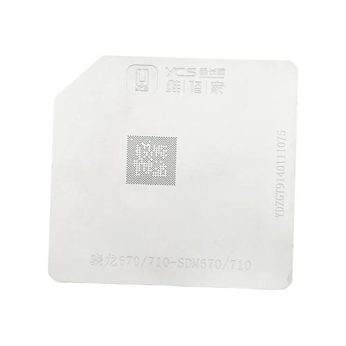 STENCIL PER REBALLING IC CHIP YCS PER CPU QUALCOMM SNAPDRAGON 670 / 710 