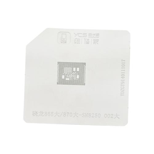 STENCIL PER REBALLING IC CHIP YCS PER CPU QUALCOMM SNAPDRAGON 865 / 870 / 002 GRANDE