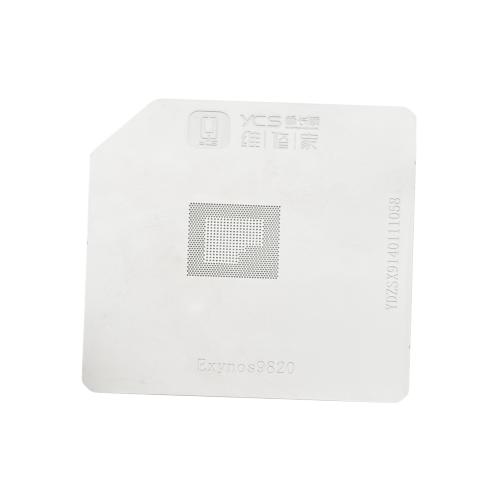 STENCIL PER REBALLING IC CHIP YCS PER CPU SAMSUNG EXYNOS 9820
