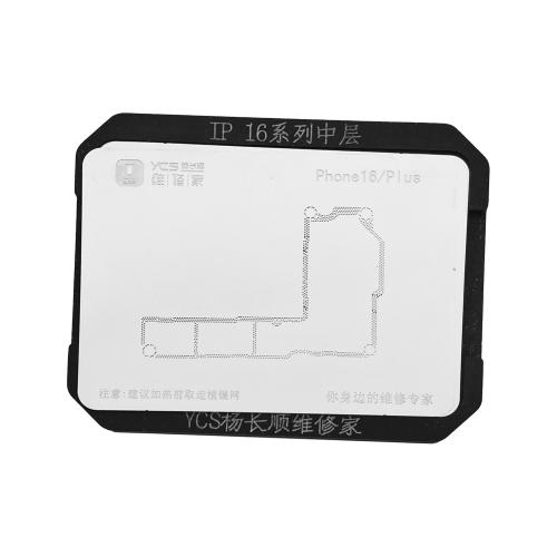 PIATTAFORMA REBALLING PCB YCS PER IPHONE 16 / 16 PLUS /16 PRO / 16 PRO MAX