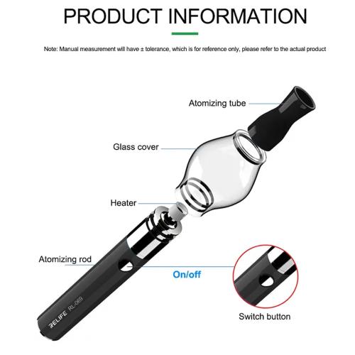PENNA ATOMIZZAZIONE RESINA COLOFONIA RELIFE RL-069 NERO