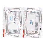 PAD MAGNETICO CON SCHEMATIC VITI PER IPHONE X / XR MAANT