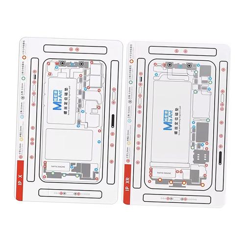 PAD MAGNETICO CON SCHEMATIC VITI PER IPHONE X / XR MAANT
