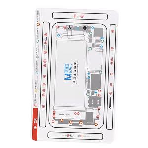 PAD MAGNETICO CON SCHEMATIC VITI PER IPHONE X / XR MAANT