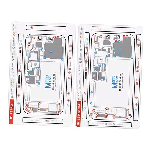 PAD MAGNETICO CON SCHEMATIC VITI PER IPHONE 13 PRO / 13 PRO MAX MAANT