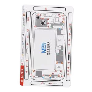 PAD MAGNETICO CON SCHEMATIC VITI PER IPHONE 14 / 14 PLUS + MAANT