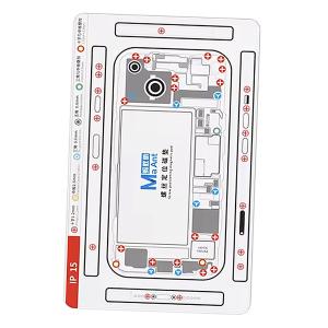 PAD MAGNETICO CON SCHEMATIC VITI PER IPHONE 15 / 15 PLUS + MAANT