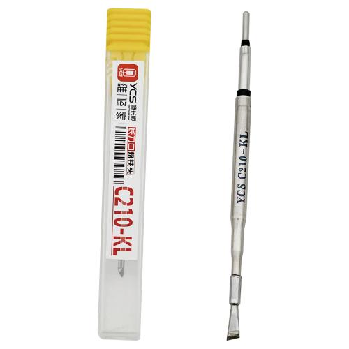 PUNTA PER STAZIONE SALDANTE YCS C210-KL A COLTELLO LUNGA