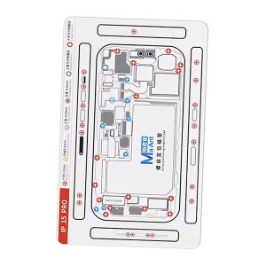 PAD MAGNETICO CON SCHEMATIC VITI PER IPHONE 15 PRO / 15 PRO MAX MAANT