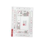 PAD MAGNETICO CON SCHEMATIC VITI PER IPHONE 13 / 13 MINI YCS