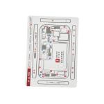 PAD MAGNETICO CON SCHEMATIC VITI PER IPHONE 15 PRO / 15 PRO MAX YCS