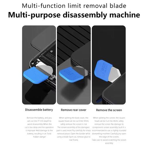 ATTREZZO DI APERTURA CON LAMA MAANT M074 (SET 5PZ) PER SMONTAGGIO LCD / BACK COVER / BATTERIA SMARTPHONES