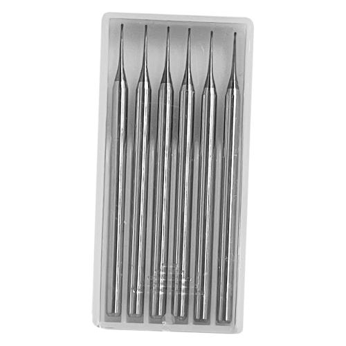PUNTE MAANT TUNGSTENO 0.4mm PER SMERIGLIATRICE ED INCISIONE (6PZ) 