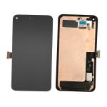 DISPLAY LCD PER GOOGLE PIXEL 5 5G NERO CON CORNICE FRAME E ALTOPARLANTE (OLED) 