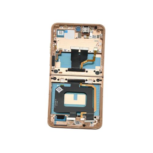 PANTALLA LCD PARA MOTOROLA XT2451 MOTO RAZR 50 ULTRA ROSA / PEACH FUZZ CON MARCO 5D68C24597