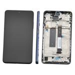 DISPLAY LCD PER XIAOMI MI 10T LITE 5G GRIGIO TARNISH CON FRAME 56000E0J1700 5600040J1700 - SERVICE PACK