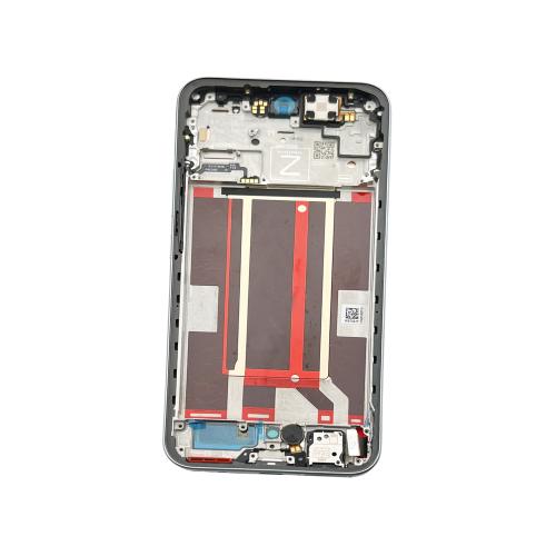 PANTALLA LCD PARA OPPO RENO14 F 5G / RENO14 FS 5G CPH2743 AZUL / OPAL BLUE CON MARCO 621029000593 - SERVICE PACK