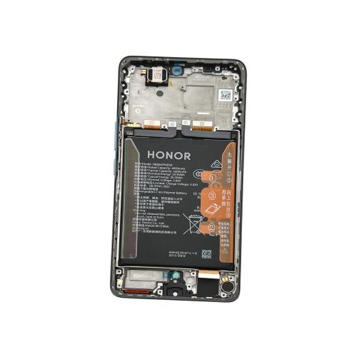 BILDSCHIRM LCD FUR HONOR MAGIC7 LITE GRUN / JADE CYAN MIT RAHMEN 0235AMQQ - SERVICE PACK