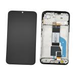 DISPLAY LCD PER XIAOMI REDMI 15C 4G / POCO C85 4G NERO CON FRAME (NON EU VERSION 16.7CM) 56000200P1500 5600020P15A00 - SERVICE PACK