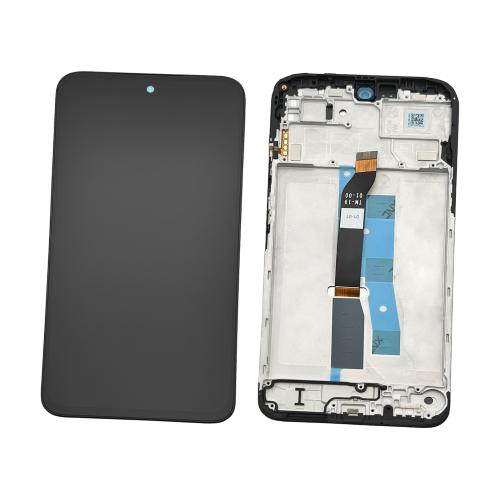 DISPLAY LCD PER XIAOMI REDMI 15 5G 25057RN09E (NON EU VERSION) NERO CON FRAME 56002500O1900 56002100O1900 560002O19AP00 - SERVICE PACK