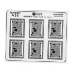 STENCIL PER MASCHERA ISOLANTE UV YCS PER CPU A16 IPHONE 