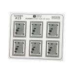 STENCIL PER MASCHERA ISOLANTE UV YCS PER CPU A15 IPHONE 