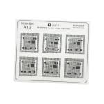 STENCIL PER MASCHERA ISOLANTE UV YCS PER CPU A13 IPHONE 