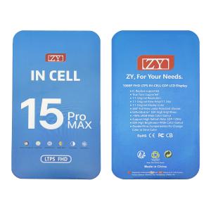 DISPLAY LCD FOR IPHONE 15 PRO MAX (INCELL ZY FFHD IC Exchangeable) 120Hz
