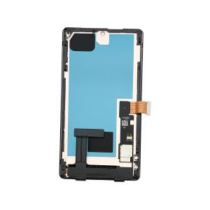 BILDSCHIRM LCD FUR GOOGLE PIXEL 7 PRO GP4BC GE2AE SCHWARZ MIT RAHMEN (AMOLED) (O/S)