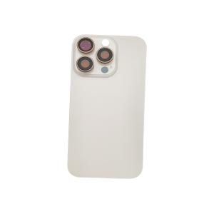 BACK COVER PER IPHONE 16 PRO GOLD COMPATIBILE