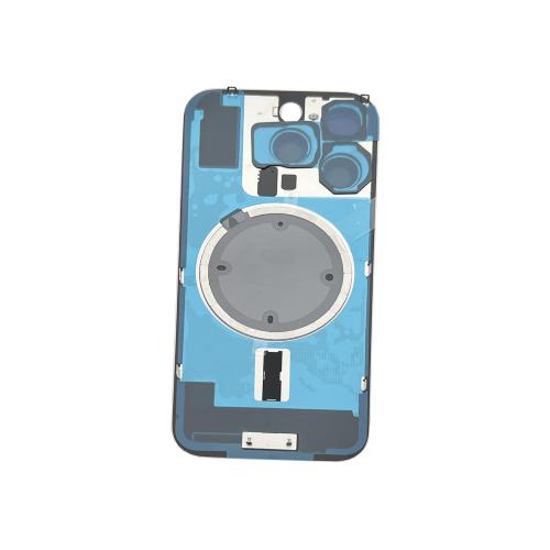 BACK COVER PER IPHONE 16 PRO GOLD COMPATIBILE