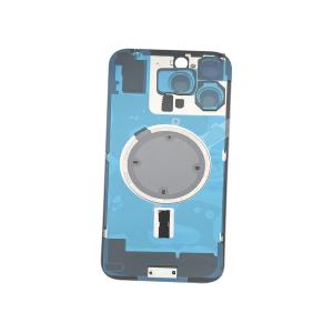 BACK COVER PER IPHONE 16 PRO MAX TITANIO / SILVER COMPATIBILE