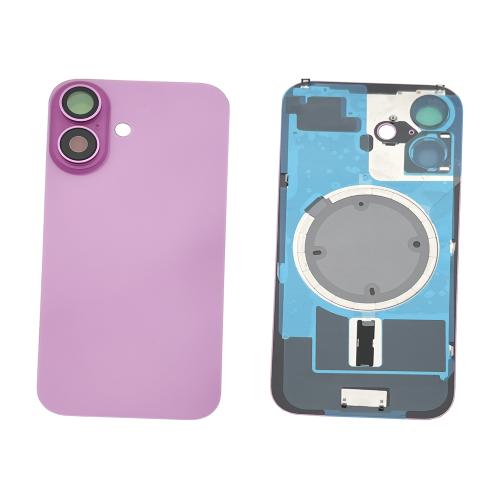 BACK COVER PER IPHONE 16 ROSA COMPATIBILE