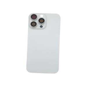 BACK COVER PER IPHONE 16 PRO MAX BIANCO COMPATIBILE