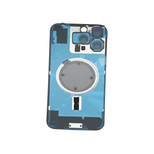 BACK COVER PER IPHONE 16 PRO MAX BIANCO COMPATIBILE