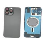 BACK COVER PER IPHONE 16 PRO MAX NERO COMPATIBILE
