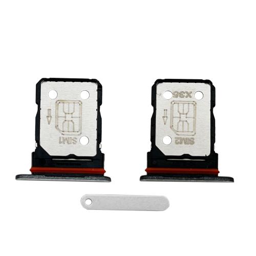 CARRELLO SIM PER REALME GT 6 RMX3851 / GT 6T RMX3853 SILVER / FLUID SILVER (DUAL SIM) 612217000001 612217000042