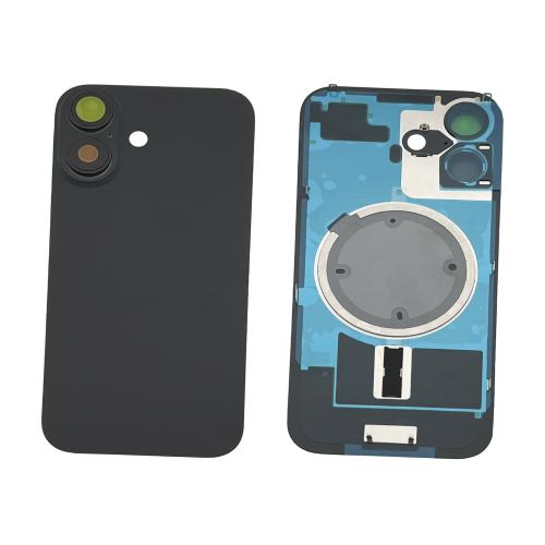 BACK COVER PER IPHONE 17 NERO COMPATIBILE