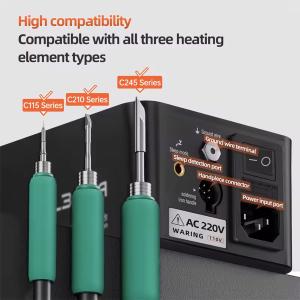 STAZIONE SALDANTE MEGA-IDEA BTL300A T210 PER SALDATURA A STAGNO INTELLIGENTE 