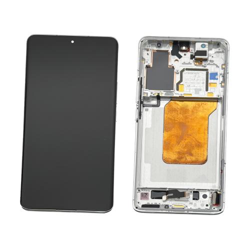 DISPLAY LCD PER XIAOMI 13 PRO BIANCO CON FRAME 56000400M200 - SERVICE PACK