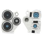 VETRO FOTOCAMERA POSTERIORE PER XIAOMI REDMI 12 5G CON FRAME SILVER 5600130M1900