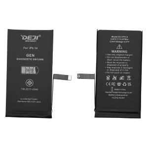 BATTERIA PER IPHONE 14 (DEJI) AUTODIAGNOSTICABILE 2ND GEN MAGGIORATA 3610mAh