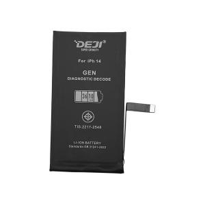 BATTERIA PER IPHONE 14 (DEJI) AUTODIAGNOSTICABILE 2ND GEN MAGGIORATA 3610mAh