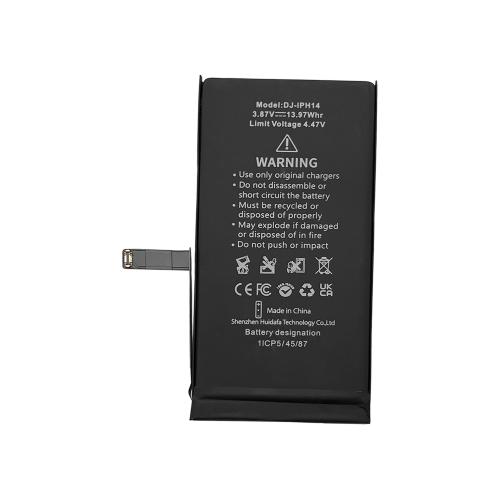 BATTERIA PER IPHONE 14 (DEJI) AUTODIAGNOSTICABILE 2ND GEN MAGGIORATA 3610mAh
