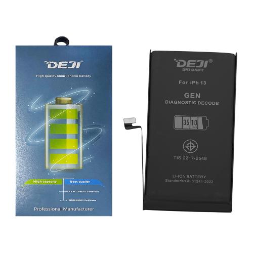 AKKU FUR IPHONE 13 (DEJI) SELBDIAGNOSTIZIEBAR 2ND GEN ERHOHT 3510mAh