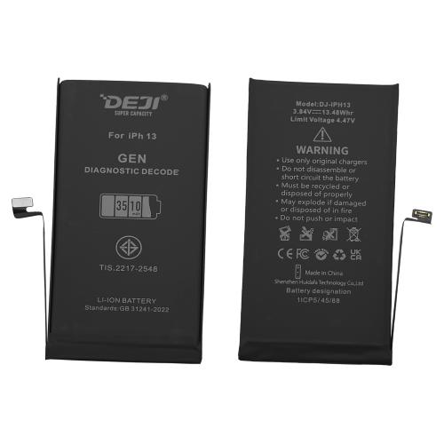 AKKU FUR IPHONE 13 (DEJI) SELBDIAGNOSTIZIEBAR 2ND GEN ERHOHT 3510mAh